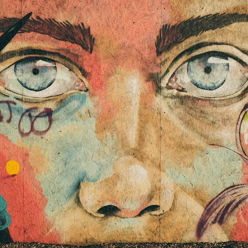 Monsoon Courtyard Mural — detail 2